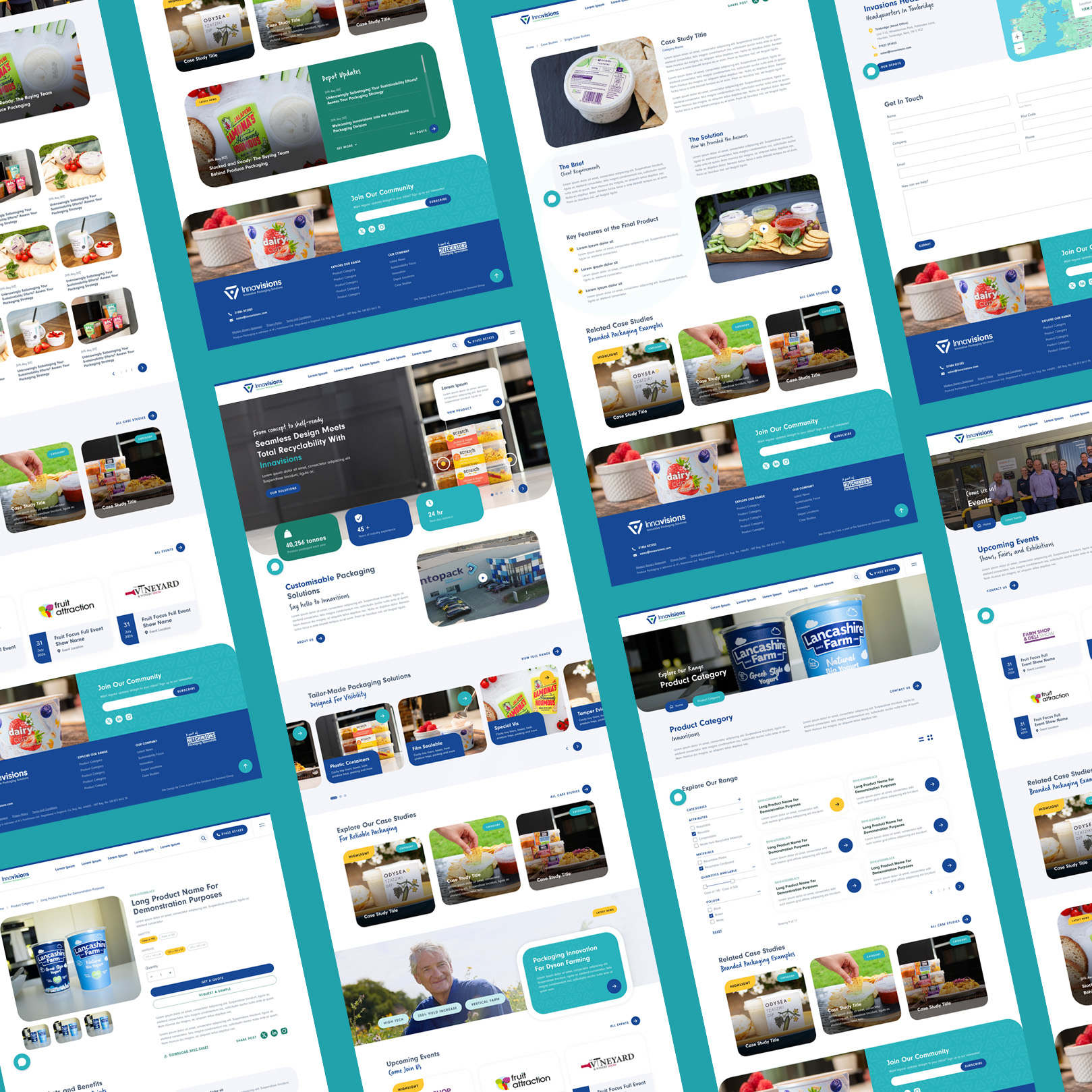Innavisions website design