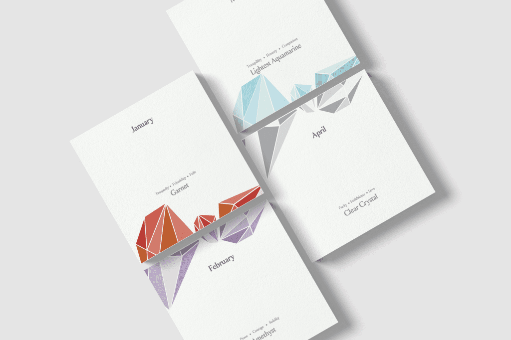 graphic design project for jewellery designer